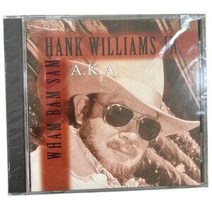 Hank Williams Jr. A.K.A. Wham Bam Sam CD Album New SEALED